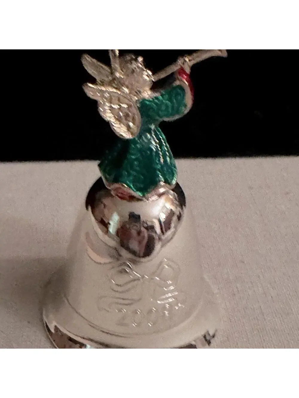 Vintage Lenox Kirk Stieff 2008 Annual Musical Bell  Hark! The Herald Angels Sing